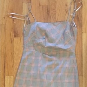 Plaid BCBG Max Azria sheath with a bit of flair.